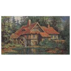 Mill House Stretched Wall Art Tapestry