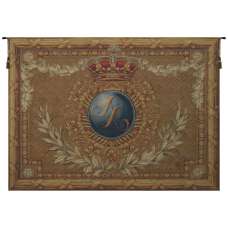 Coat of Arms A.K. Horizontal French Tapestry