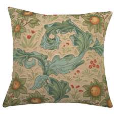 Arabesques w/Orange Tree Light French Tapestry Cushion
