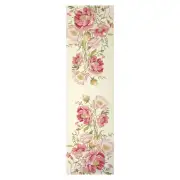 Peonies White French Table Mat