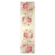 Peonies White Tapestry Table Linen