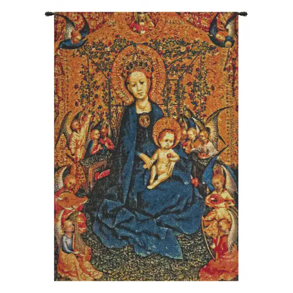 Maria with Child Belgian Tapestry Wall Hanging