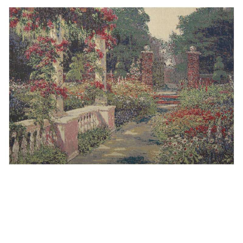 Forgotten Garden  Stretched Wall Tapestry
