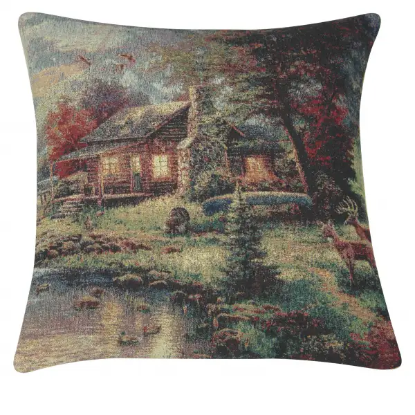 Rustic Retreat Couch Pillow