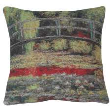 Giverny Bridge II Decorative Pillow Cushion Cover