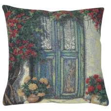 The Courtyard Doors Decorative Pillow Cushion Cover