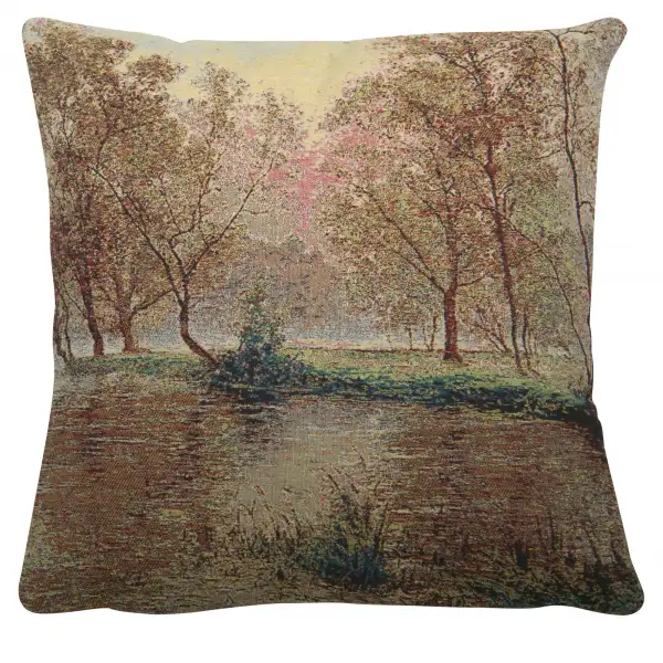 An Autumn Glade Decorative Floor Pillow Cushion Cover