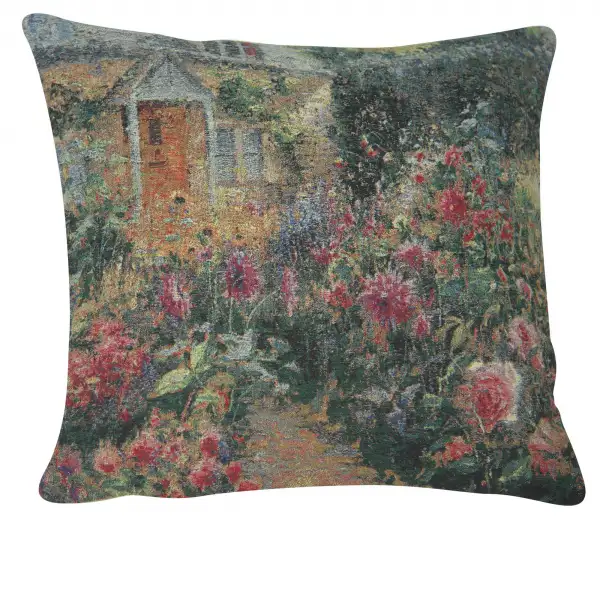 Enchanting English Garden II Decorative Floor Pillow Cushion Cover
