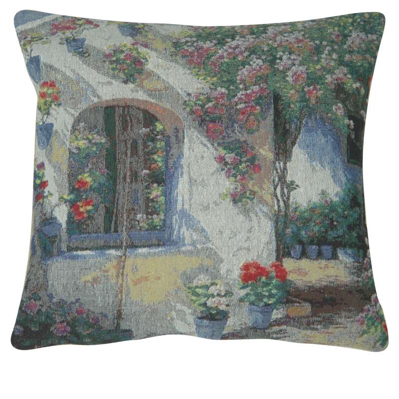 Cordoba Patio II Decorative Pillow Cushion Cover