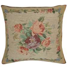 Amboise Floral Medallion French Tapestry Cushion