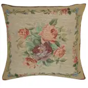 Amboise Floral Medallion French Couch Cushion