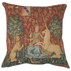 The Sight I Large Decorative Tapestry Pillow