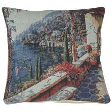 Lake Como Terrace II Decorative Pillow Cushion Cover