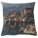 Shores of Lake Como II Decorative Pillow Cushion Cover