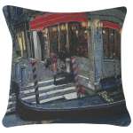 Moonlight Gondola I Decorative Pillow Cushion Cover
