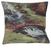 A Bridged Brook Couch Pillow