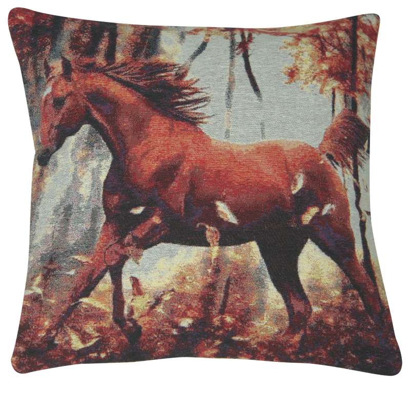 Prancing Pony Decorative Pillow Cushion Cover