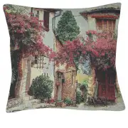 Mediterranean Scene Couch Pillow