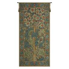 Woodpecker William Morris European Tapestry Wall Hanging