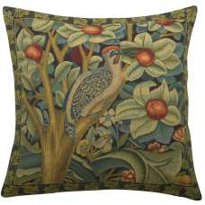 Woodpecker Right by William Morris European Cushion Cover