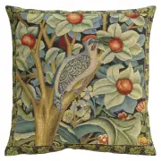 Woodpecker Right by William Morris Belgian Cushion Cover