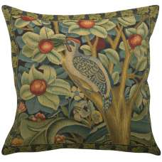 Woodpecker Left by William Morris European Cushion Cover