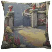 Courtyard Gates Couch Pillow