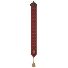 Petite Lys Rouge French Tapestry Bell Pull