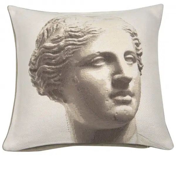 Venus White French Pillow Cushion