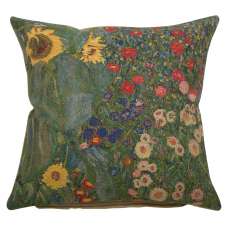 Country Garden A by Klimt European Cushion Cover