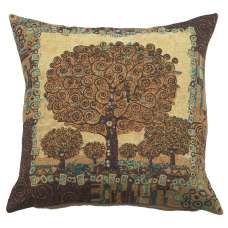 Tree of Life A by Klimt European Cushion Cover