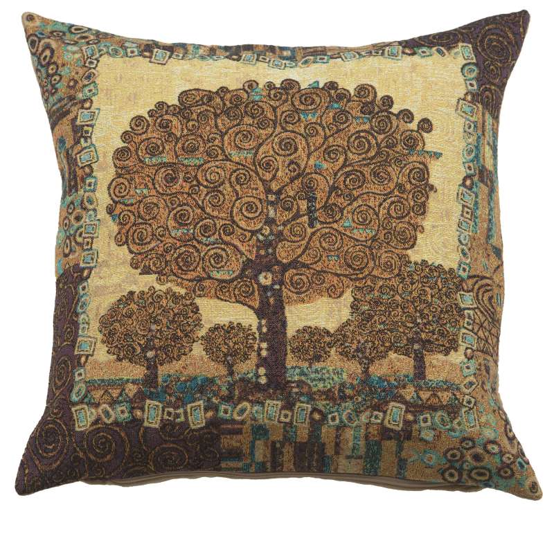 Tree of Life A by Klimt European Cushion Covers