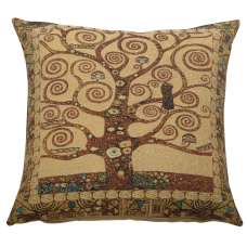 Tree of Life B by Klimt European Cushion Cover
