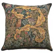 Owl and Pigeon Belgian Cushion Cover