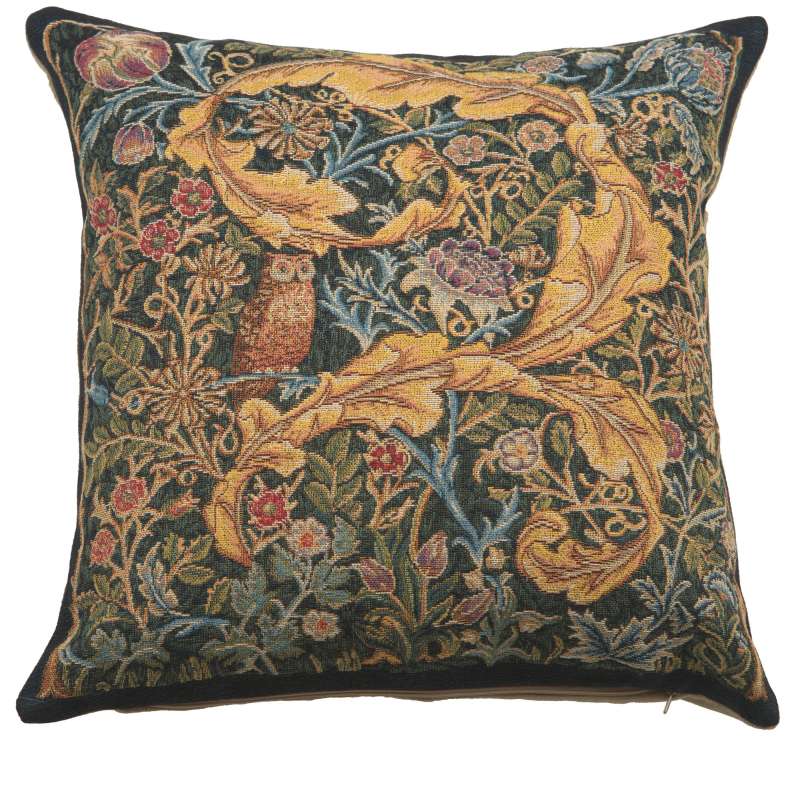 Owl and Pigeon European Cushion Cover