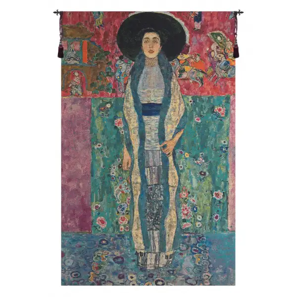 Adele Block-Bauer by Klimt Belgian Wall Tapestry
