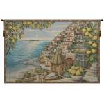 Amalfi Coast Italian Wall Hanging Tapestry