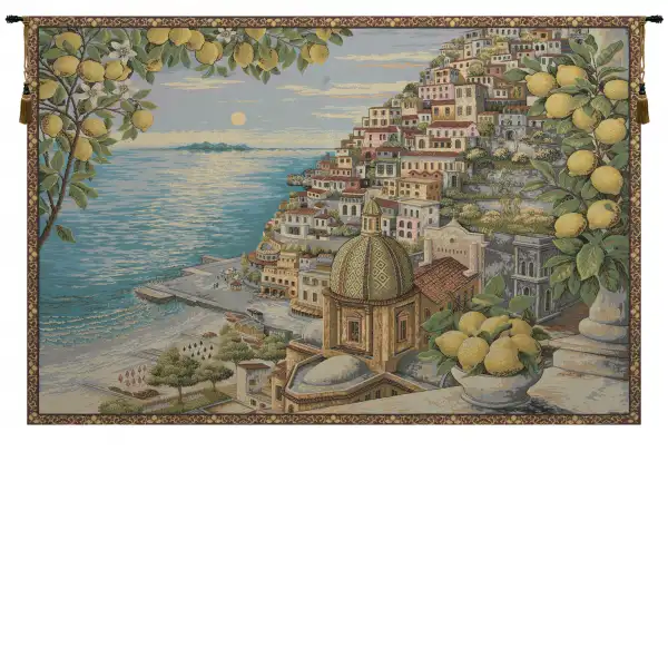 Amalfi Coast Italian Wall Tapestry