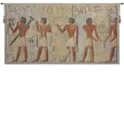 Saqqarah Beige Part I Belgian Tapestry Wall Hanging