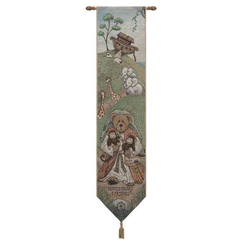 Mr Noah And Friends Small Tapestry Bell Pull