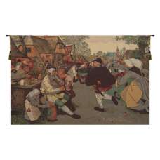 The Farmer's Dance Belgian Tapestry