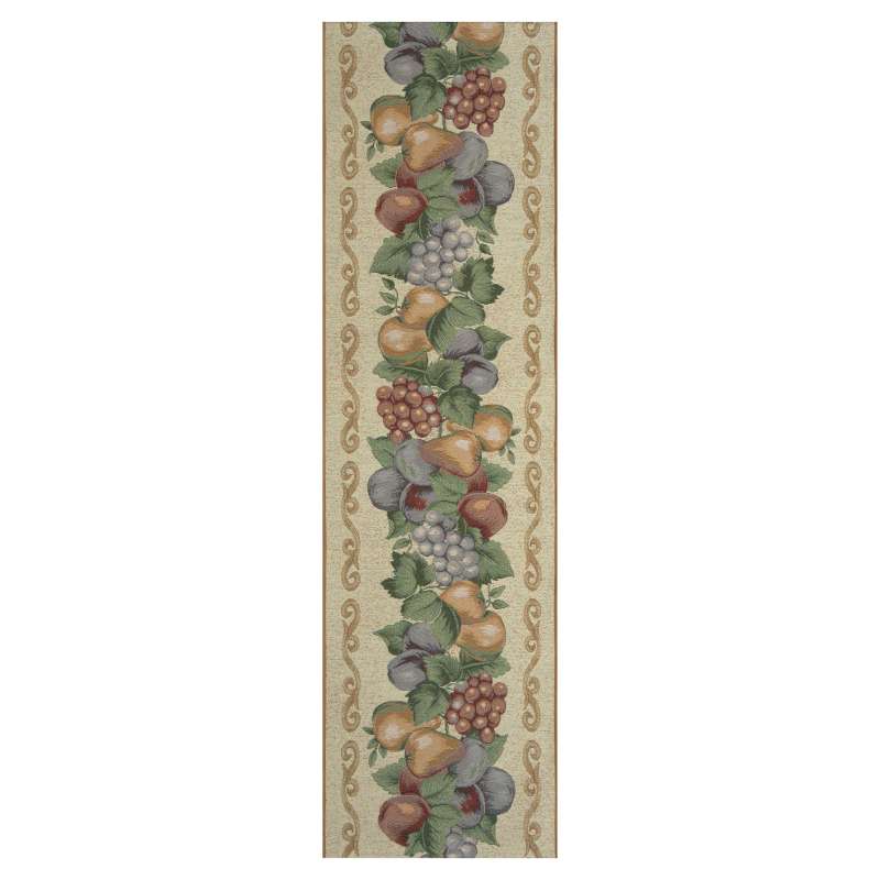 Fall Fruit Tapestry Table Runner