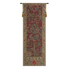The Tree of Life Portiere Red Tapestry Wall Art