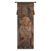 Mucha Nuit Bright Belgian Tapestry Wall Hanging
