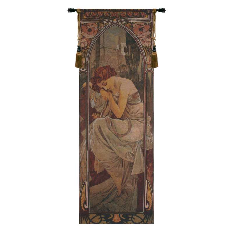 Mucha Nuit Bright Flanders Tapestry Wall Hanging