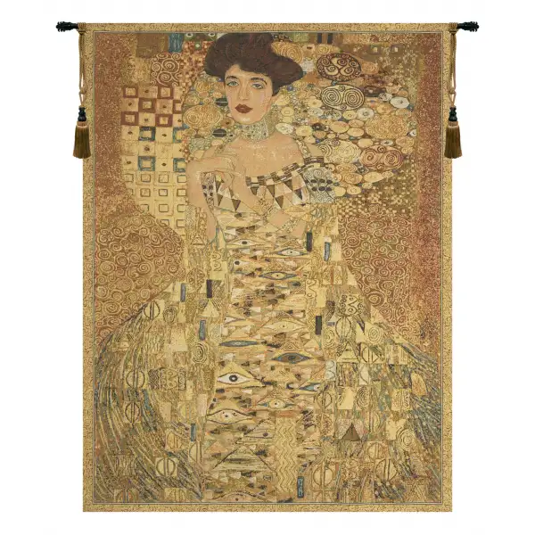 Adele by Klimt Italian Wall Tapestry