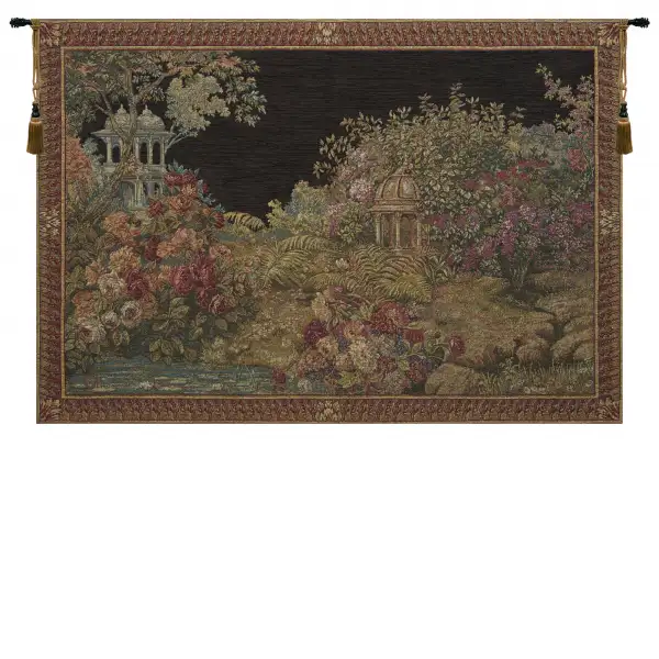 Gazebo Chenille European Tapestries - 53 in. x 37 in. Cotton/Polyester/Viscose by Alberto Passini