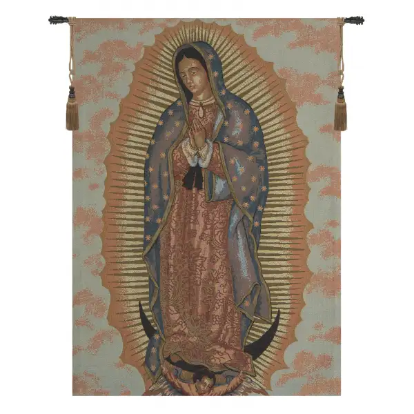 Guadalupe II European Tapestries - 18 in. x 26 in. Cotton/Polyester/Viscose by Charlotte Home Furnishings
