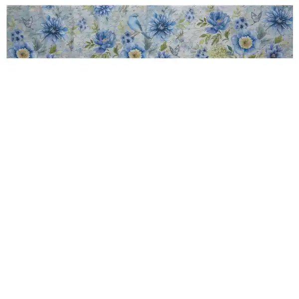 Spring Mix Bluebird Floral Table Mat