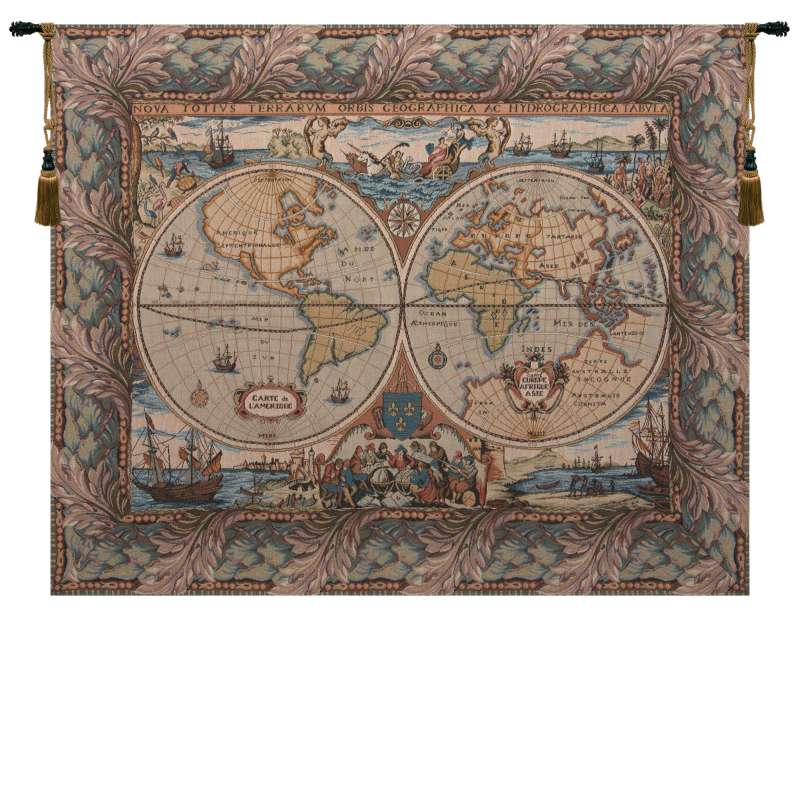 Orbis with Border Italian Tapestry